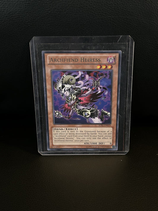 Archfiend Heiress - JOTL-EN029 - Rare - Unlimited Edition Judgment of the Light