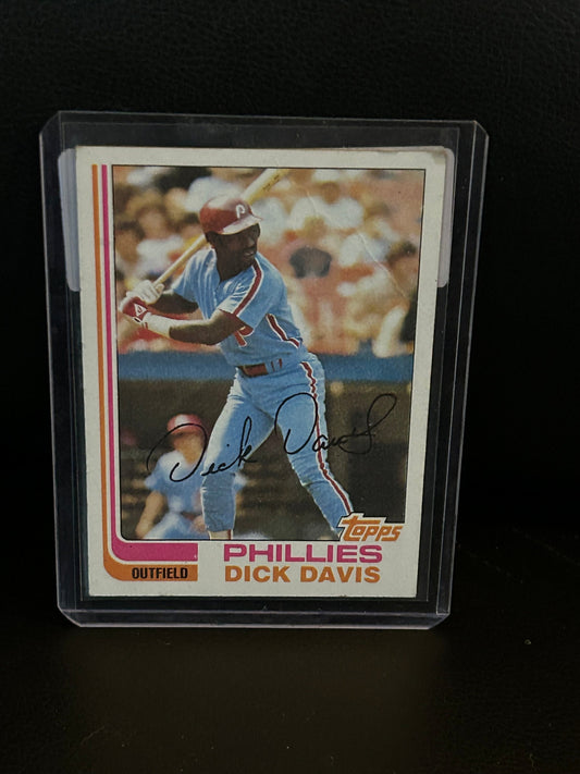 Dick Davis #352 | 1982 Topps Baseball