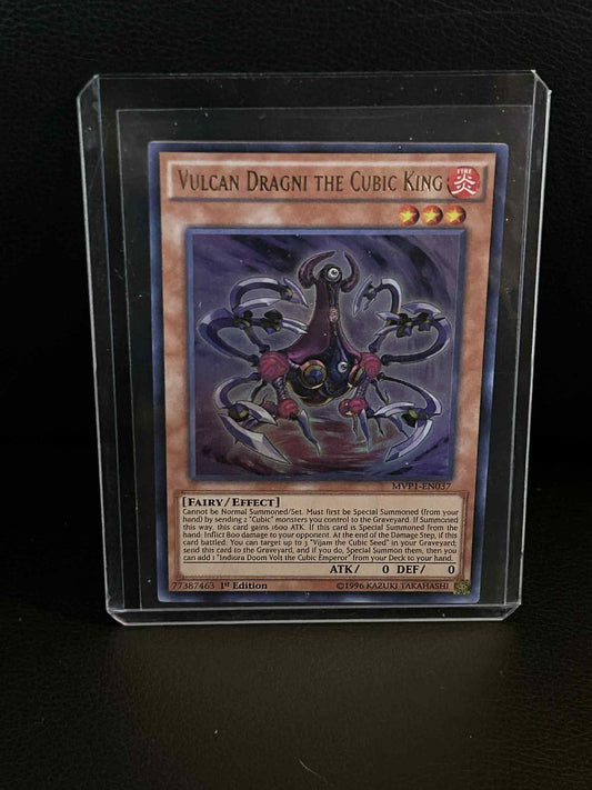 Vulcan Dragni the Cubic King - MVP1-EN037 - Ultra Rare - 1st Edition The Dark Si