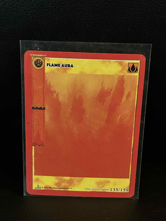 Flame Aura 135/159 - Second Edition Cryptid Nation: Second Edition MetaZoo Light