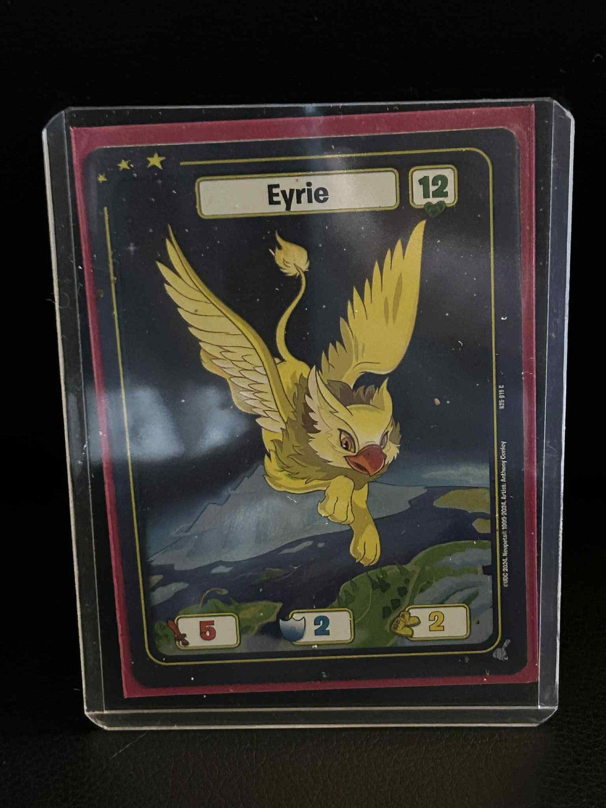 Eyrie (Yellow) Battledome (25th Anniversary) NeoPets Near Mint