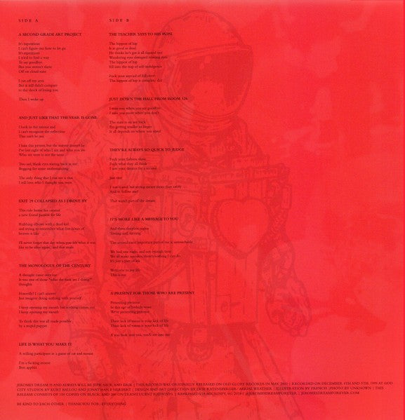 Jeromes Dream - Seeing Means More Than Safety (10") (Mint (M)) - 4003346665
