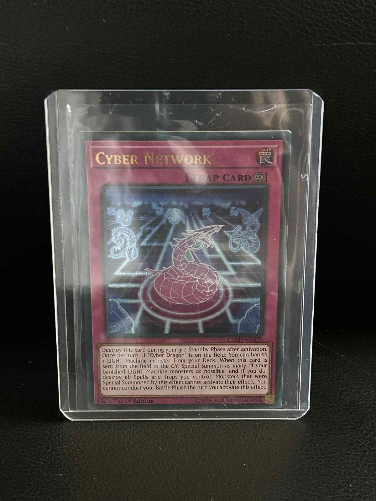Cyber Network - LEDD-ENB20 - Ultra Rare - 1st Edition Legendary Dragon Decks Yu-