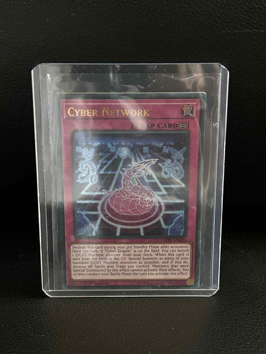 Cyber Network - LEDD-ENB20 - Ultra Rare - 1st Edition Legendary Dragon Decks Yu-