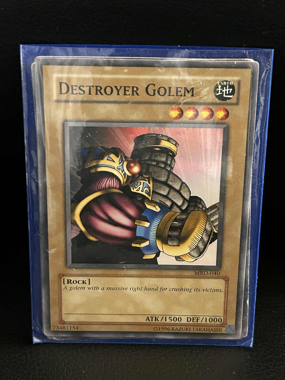 Destroyer Golem - MRD-040 - Common - Unlimited Edition Metal Raiders Yu-Gi-Oh! M