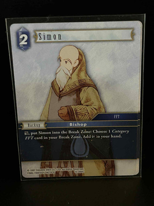 Simon - 13-094C Opus XIII: Crystal Radiance Final Fantasy Lightly Played