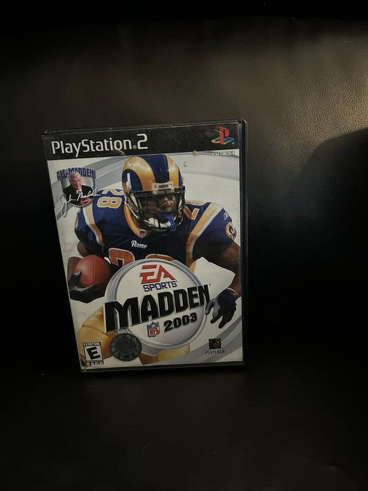 Madden NFL 2003 (Sony PlayStation 2, 2002) Videospiel