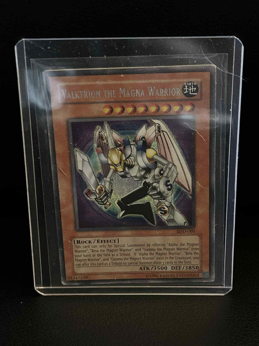 Valkyrion the Magna Warrior - SDD-001 - Secret Rare - Limited Edition Stairway t