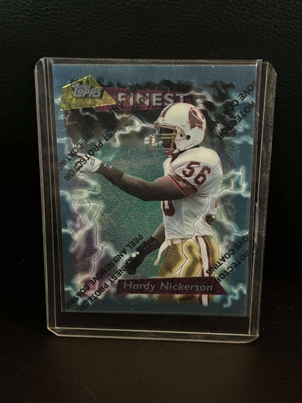 Hardy Nickerson [Refractor m. Beschichtung] #151 | 1995 Topps Finest 1995 Topps Fines Trading Card