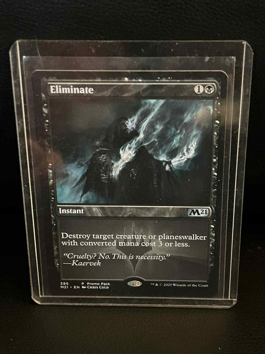 Eliminate - Dark Frame Promo Pack Promo Pack: Core Set 2021 Magic: The Gathering
