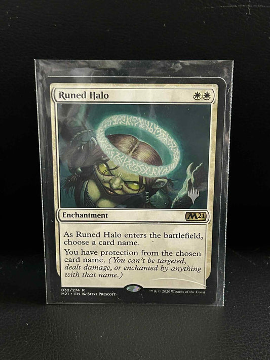 Runed Halo - Promo Pack Promo Pack: Core Set 2021 Magic: the Gathering Lightly P