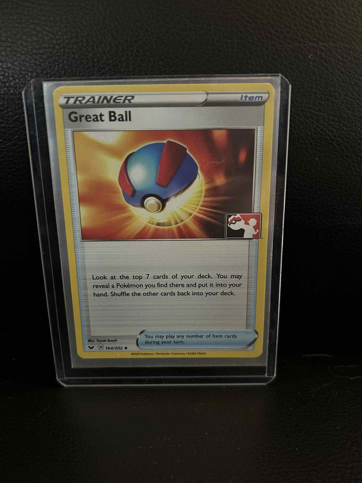 Great Ball - 164/202 - Uncommon Prize Pack Series Cards Pokemon Lightly Played,