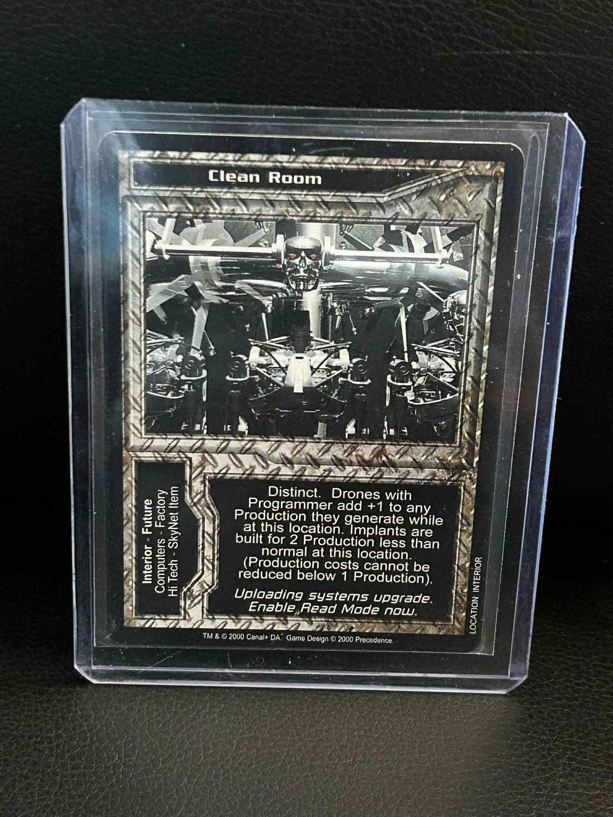 Clean Room Base Set Terminator Light Play