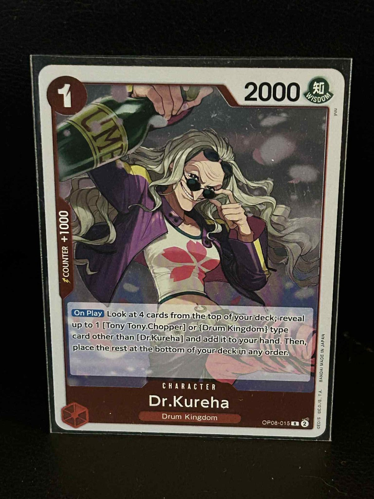 Dr.Kureha - OP08-015 - R - Foil Two Legends One Piece Lightly Played