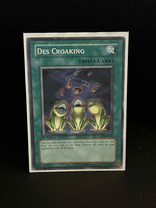 Des Croaking - CRV-EN042 - Common - 1st Edition Cybernetic Revolution Yu-Gi-Oh!