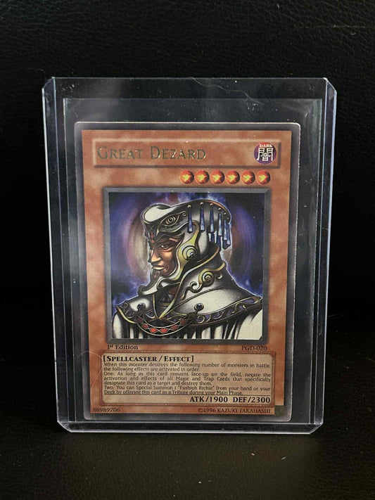 Great Dezard - PGD-020 - Ultra Rare - 1st Edition Pharaonic Guardian Yu-Gi-Oh!