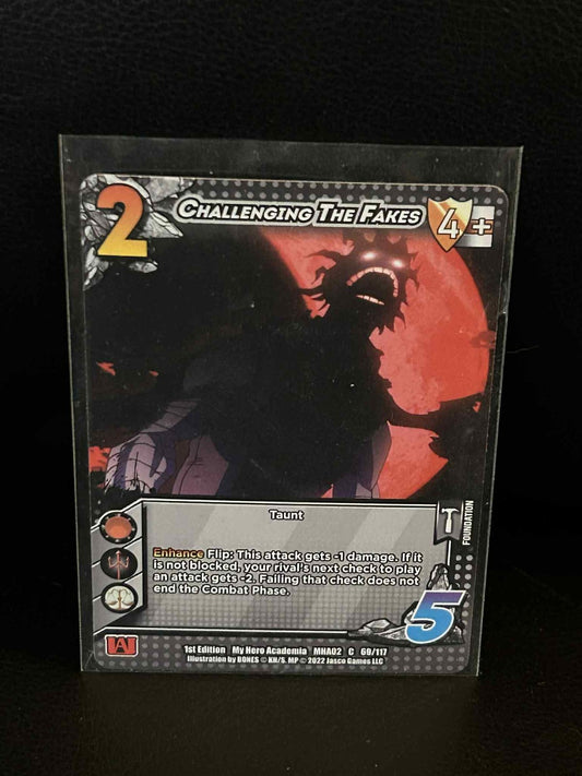 Challenging The Fakes - 1st Edition My Hero Academia: Crimson Rampage Universus