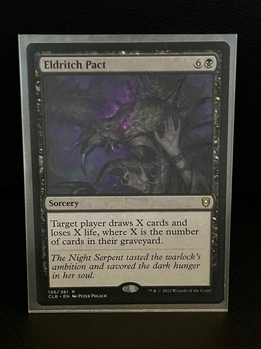 Eldritch Pact Commander Legends: Battle for Baldur's Gate Magic: The Gathering L