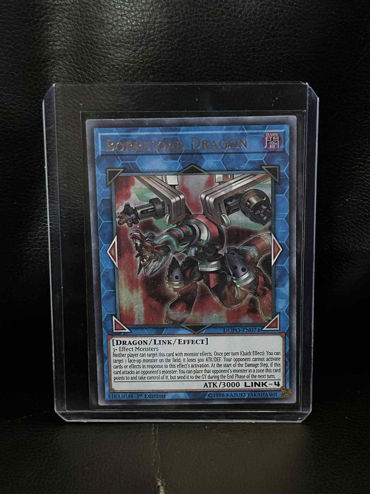 Borreload Dragon - DUPO-EN074 - Ultra Rare - 1st Edition Duel Power Yu-Gi-Oh! Li