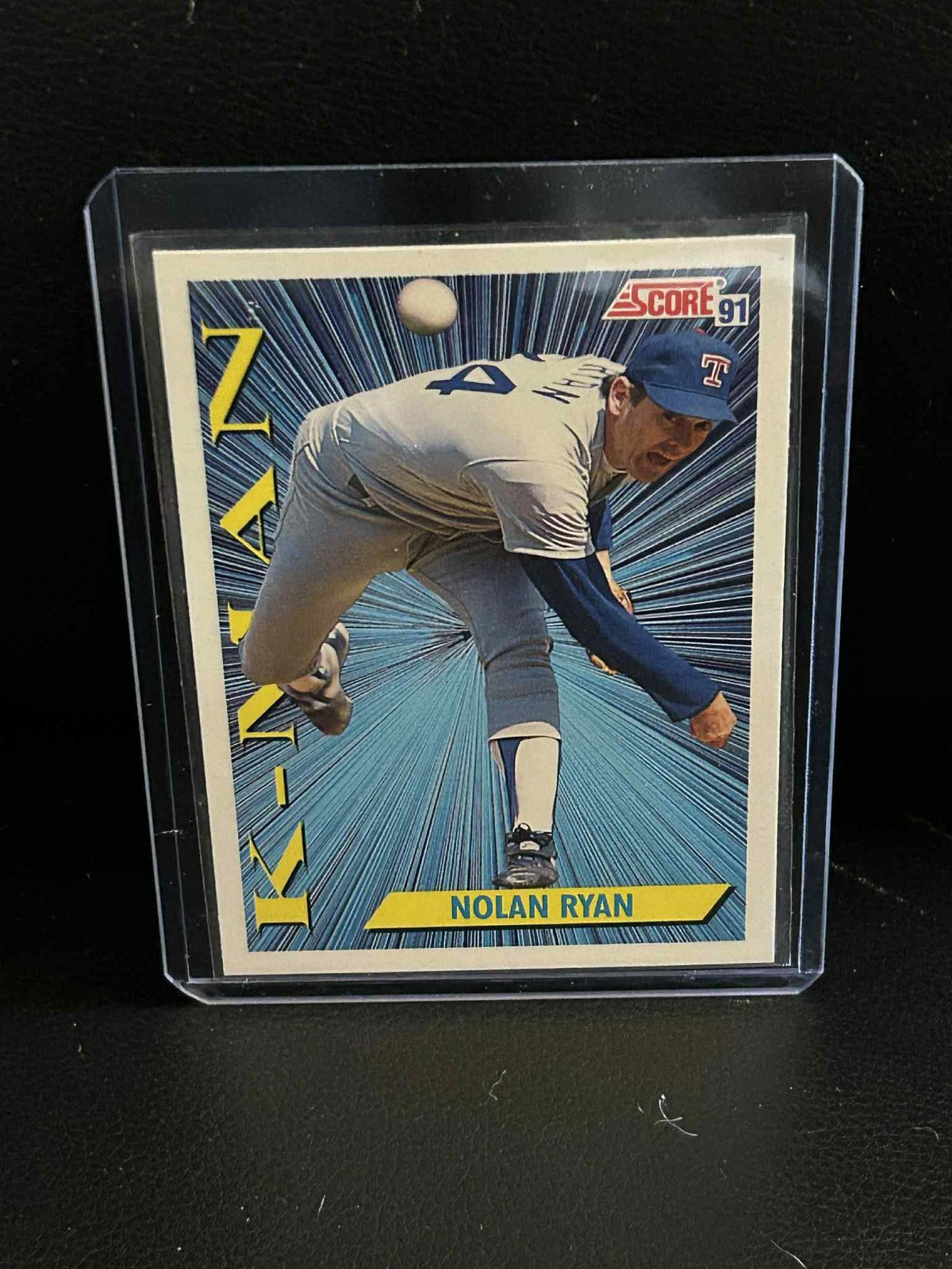 Nolan Ryan #686 1991 Score Baseball Moderately Played