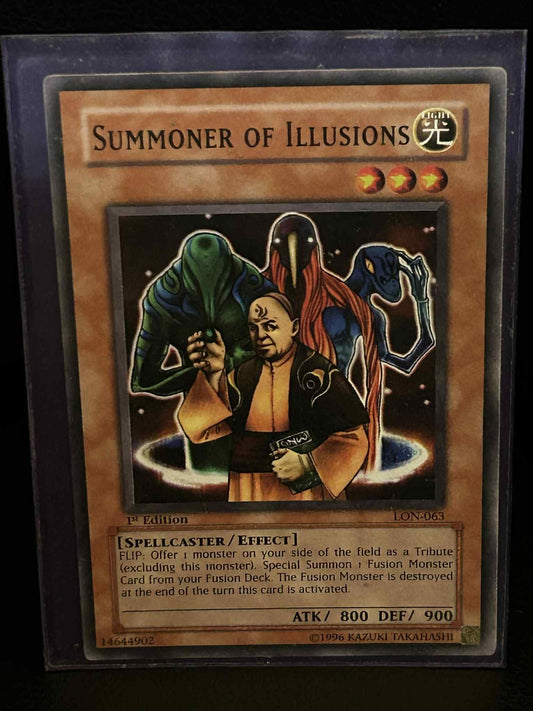 Summoner of Illusions - LON-063 - Common - 1st Edition Labyrinth of Nightmare Yu