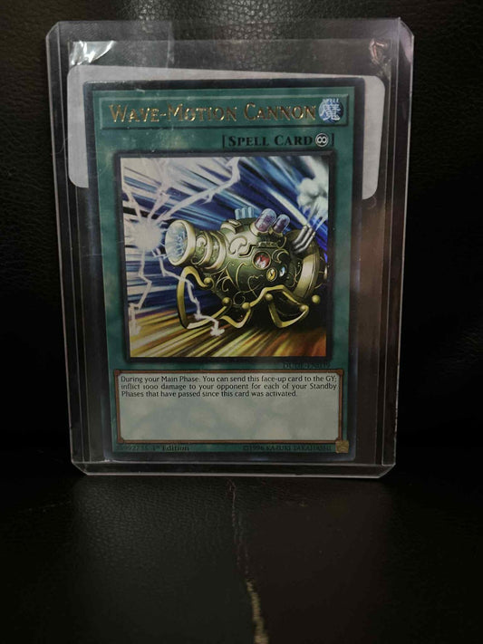 Wave-Motion Cannon - DUDE-EN039 - Ultra Rare - 1st Edition Duel Devastator Yu-Gi
