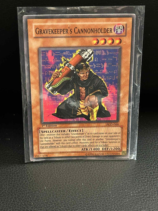 Gravekeeper's Cannonholder - PGD-066 - Common - 1st Edition Pharaonic Guardian Y