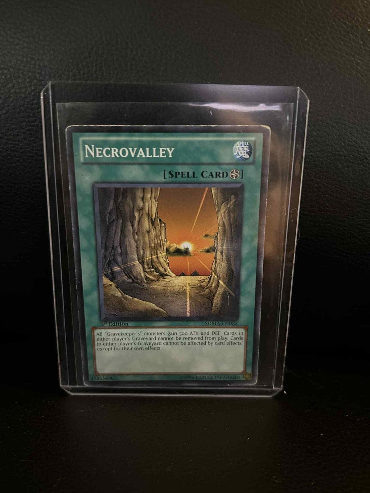 Necrovalley - SDMA-EN025 - Common - 1st Edition Structure Deck: Marik Yu-Gi-Oh!