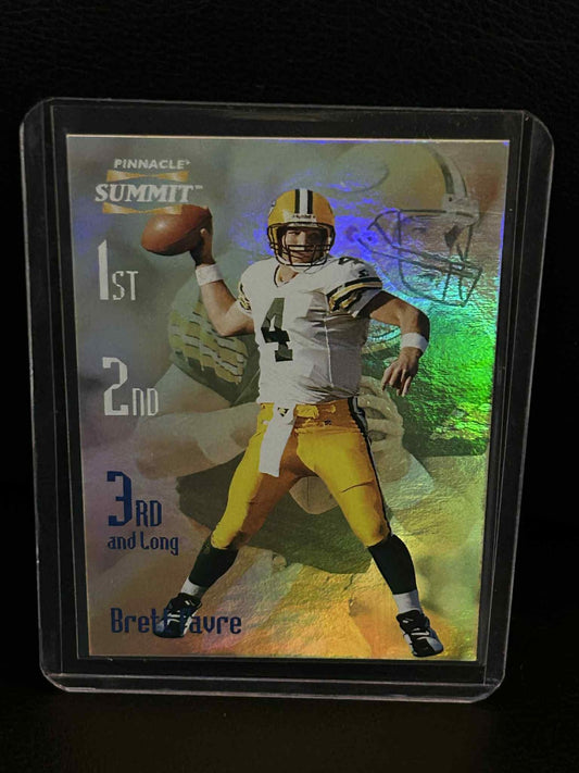 Brett Favre #6 [/2000] | 1996 Pinnacle Summit - 3rd and Long Football