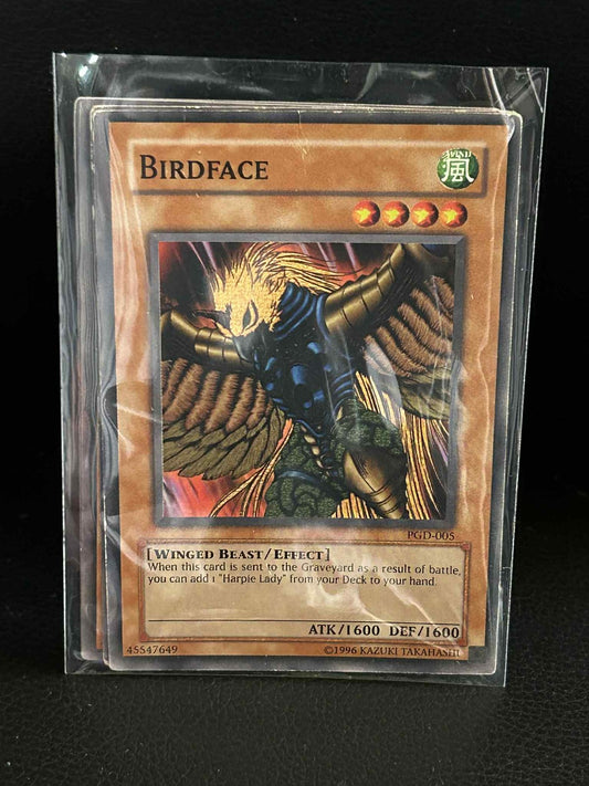 Birdface - PGD-005 - Common - Unlimited Edition Pharaonic Guardian Yu-Gi-Oh! Mod