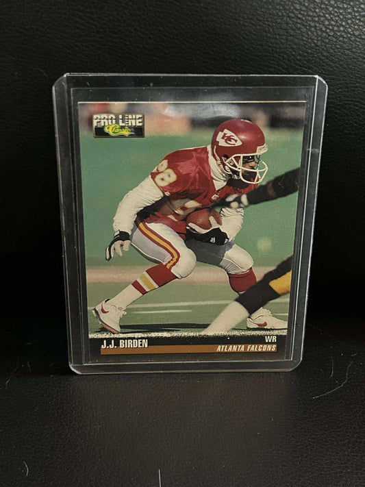 J.J. Birden #7 | 1995 Pro Line 1995 Pro Line Football Leicht bespielte Trading Card
