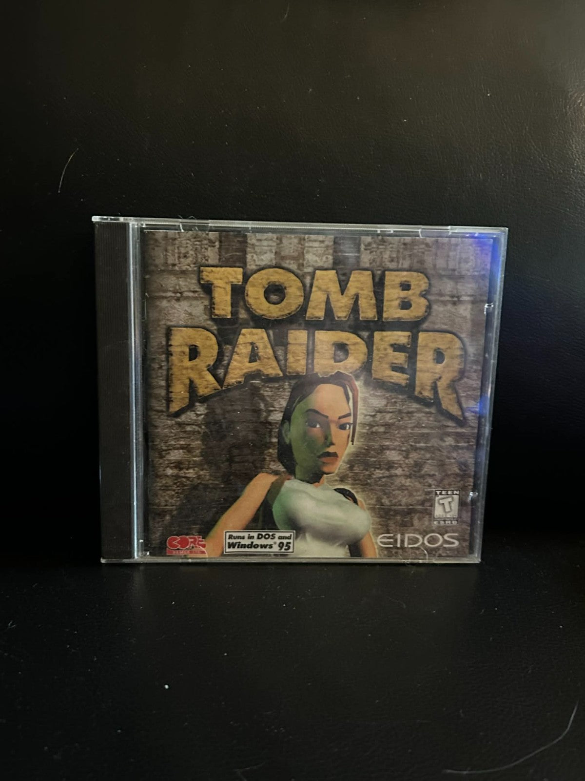 Tomb Raider PC Windows 95 DOS-Spiel Lara Croft 1996 Videospiel