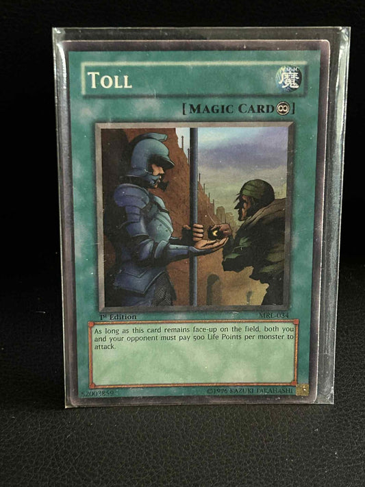 Toll - MRL-034 - Common - 1st Edition Magic Ruler Yu-Gi-Oh! Moderately Played, E