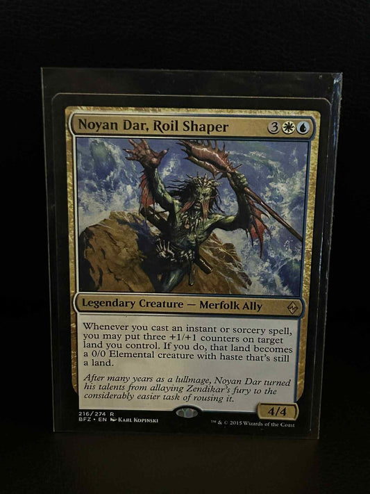 Noyan Dar, Roil Shaper Battle for Zendikar Magic: The Gathering Lightly Played,