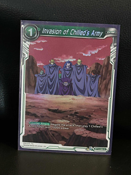 Invasion of Chilled's Army - BT13-083 - C - Foil Supreme Rivalry Dragon Ball Sup