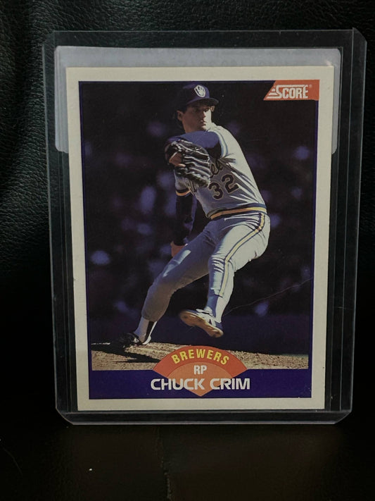 Chuck Crim #272 | 1989 Score Baseball