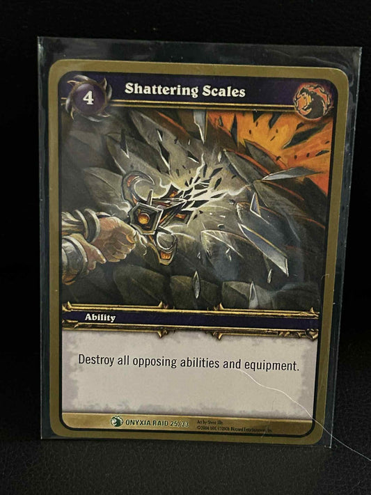 Shattering Scales Onyxia's Lair World of Warcraft Lightly Played