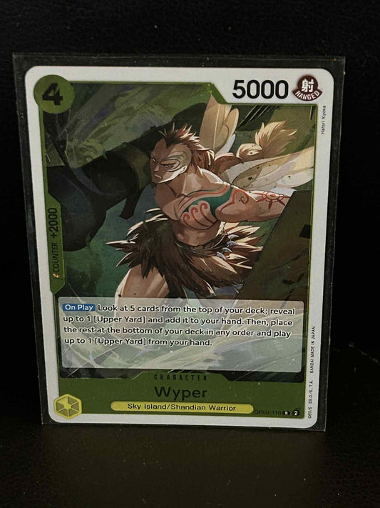 Wyper - OP08-110 - R - Foil Two Legends One Piece Lightly Played