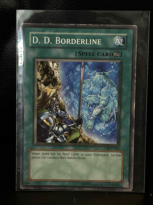 D.D. Borderline - IOC-040 - Common - Unlimited Edition Invasion of Chaos Yu-Gi-O