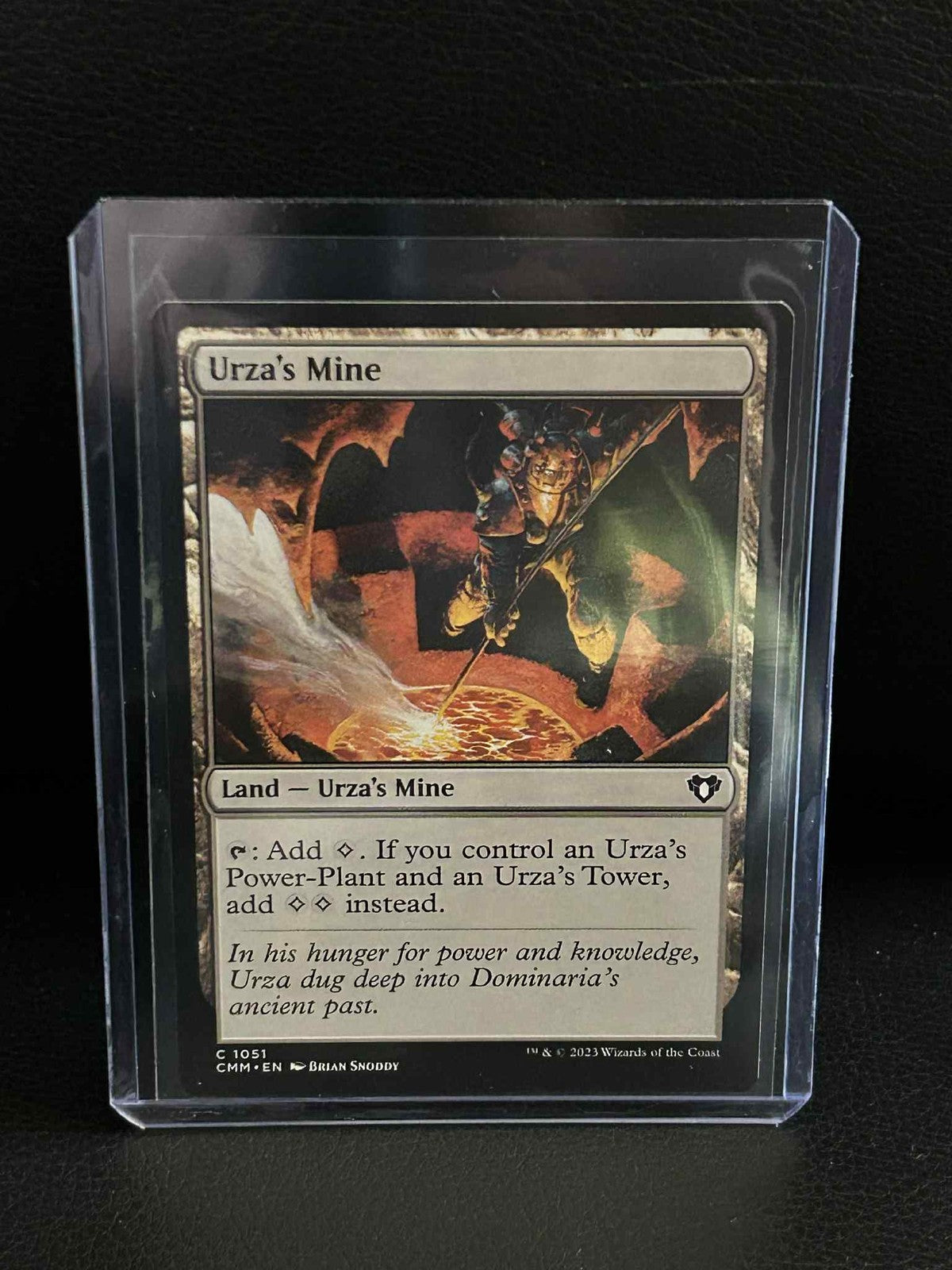 Urza's Mine Commander Masters Magic: the Gathering Lightly Played, English