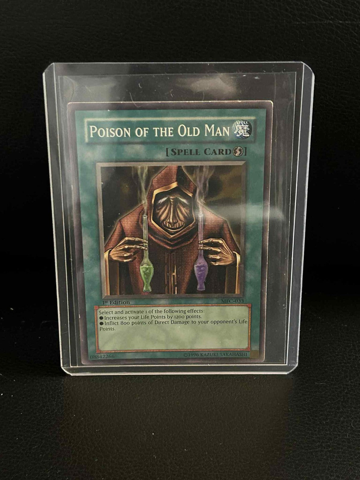 Poison of the Old Man - MFC-033 - Common - 1st Edition Magician's Force Yu-Gi-Oh