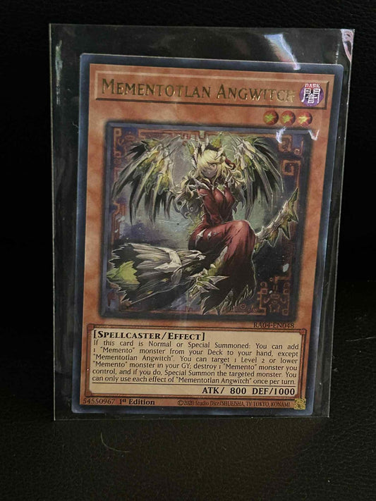 Mementotlan Angwitch - RA04-EN048 - Ultra Rare - 1st Edition Quarter Century Sta