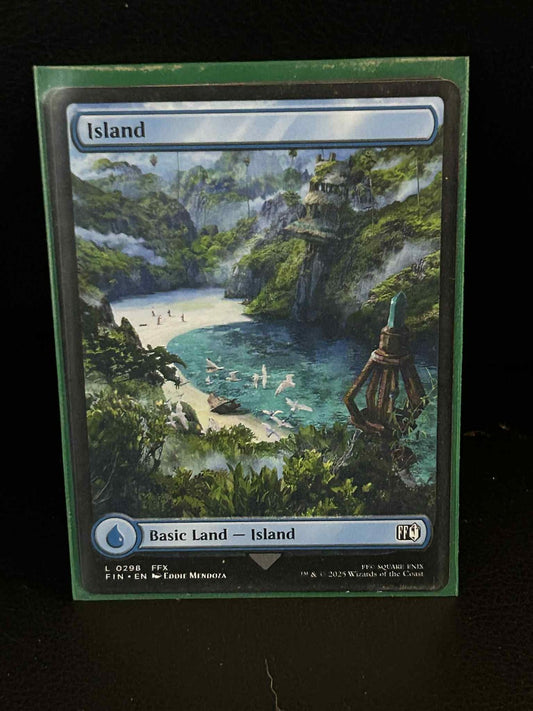 Island (0298) Final Fantasy Magic: The Gathering Lightly Played, English
