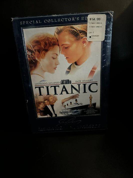 Titanic (DVD, 2005, 3-Disc Set, Colectors Edition/Widescreen/Checkpoint) Sealed Movie TV Show