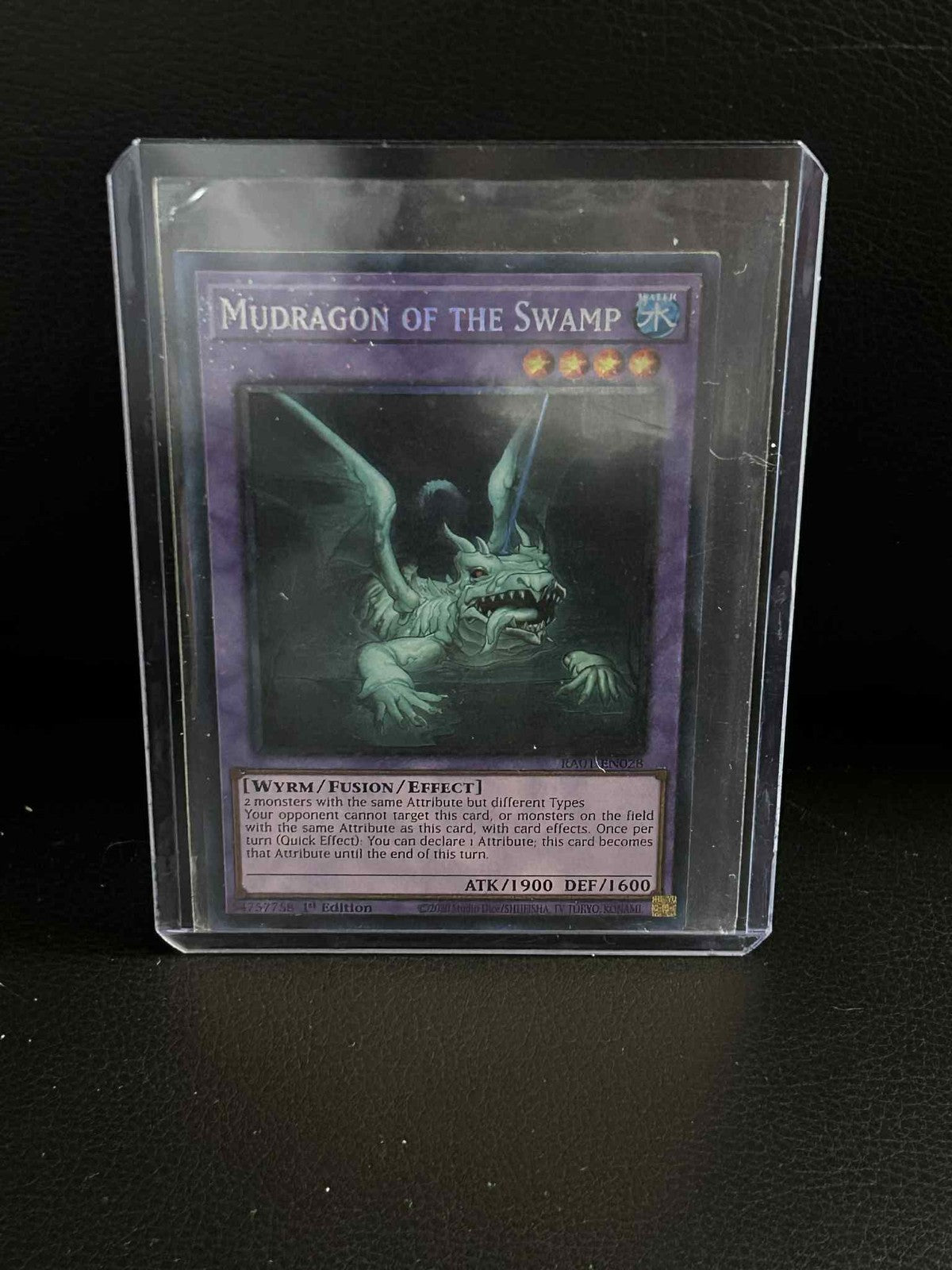 Mudragon of the Swamp - RA01-EN028 - Prismatic Collector's Rare - 1st Edition 25