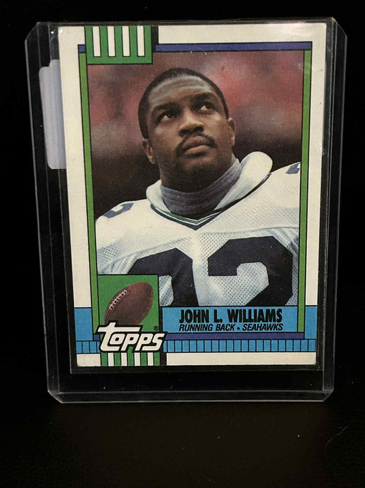 John L. Williams #339 | 1990 Topps Football