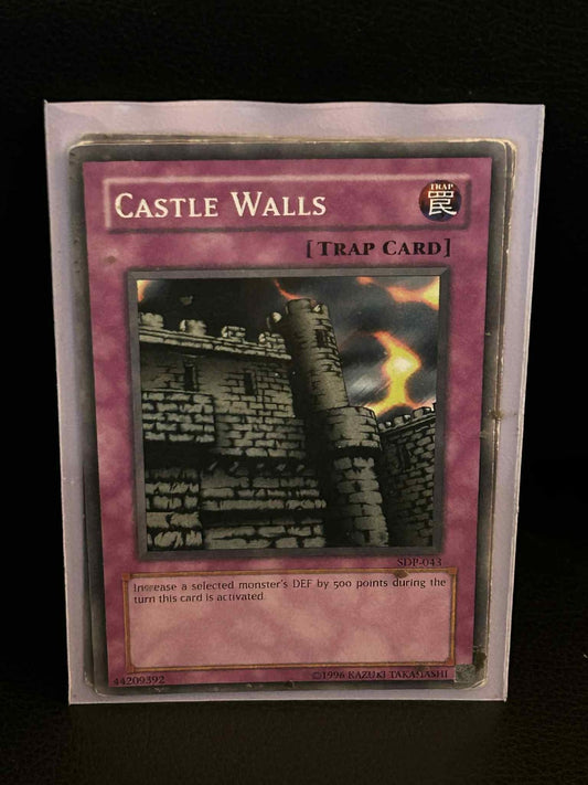 Castle Walls - SDP-043 - Common - Unlimited Edition Starter Deck: Pegasus Yu-Gi-