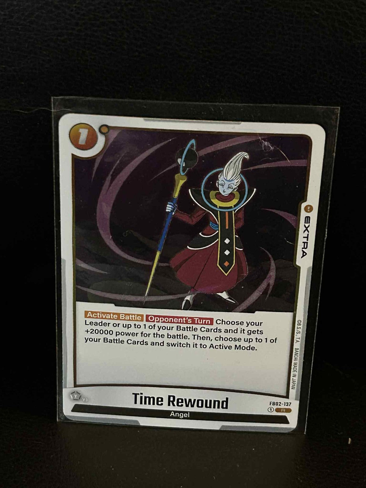 Time Rewound - FB02-137 - R - Holofoil Blazing Aura Dragon Ball Super: Fusion Wo