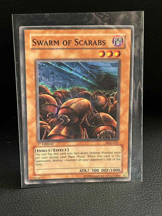 Swarm of Scarabs - PGD-021 - Common - 1st Edition Pharaonic Guardian Yu-Gi-Oh! M