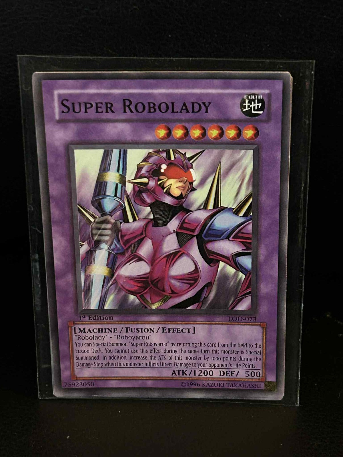 Super Robolady - LOD-073 - Common - 1st Edition Legacy of Darkness Yu-Gi-Oh! Mod
